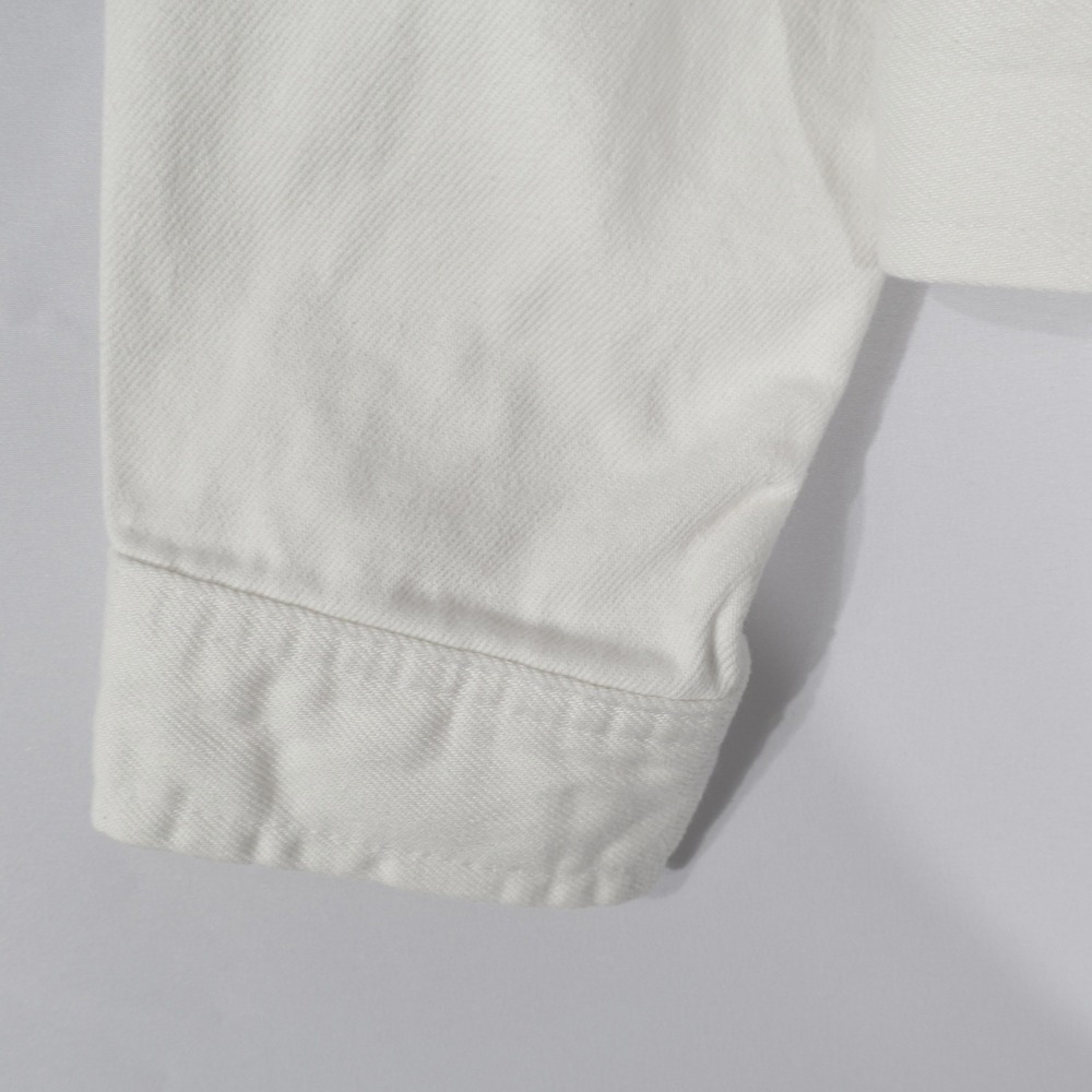 Ralph Lauren Denim Trucker Jacket Womens M White Classic Cotton $165 NWT - Picture 8 of 16